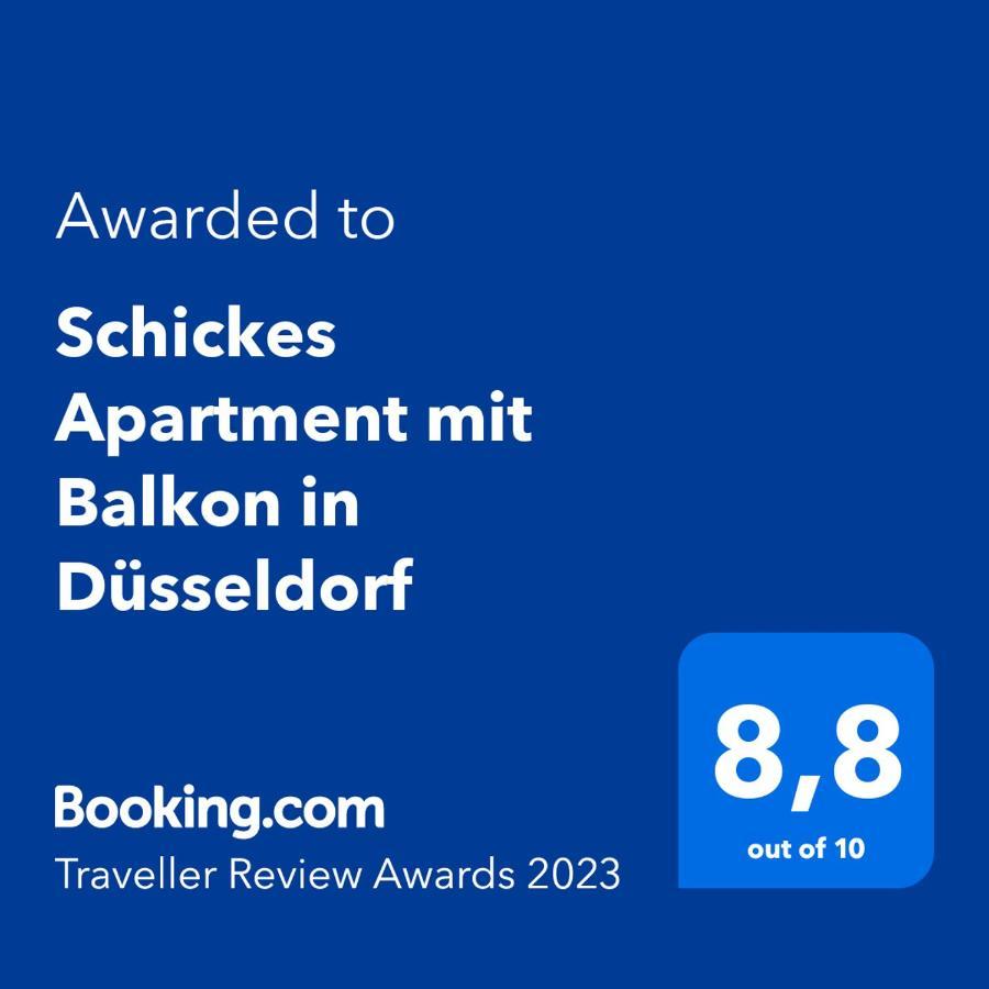 Schickes Apartment Mit Balkon In Düsseldorf Esterno foto
